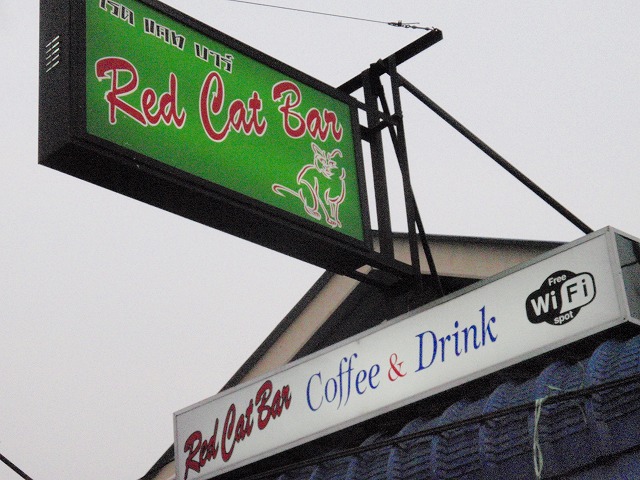 Red Cat Bar Image